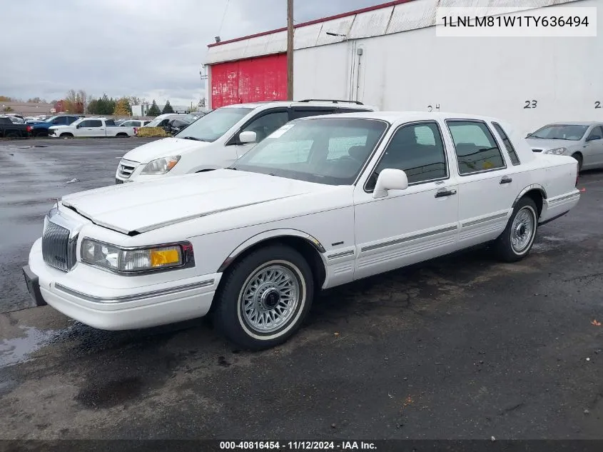 1996 Lincoln Town Car Executive VIN: 1LNLM81W1TY636494 Lot: 40816454