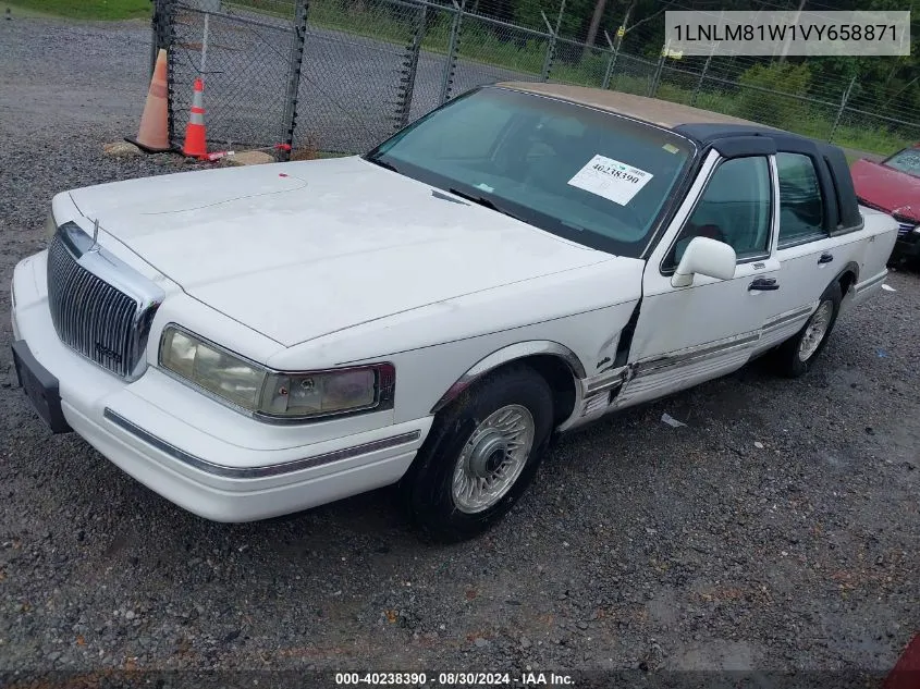 1997 Lincoln Town Car Executive VIN: 1LNLM81W1VY658871 Lot: 40238390