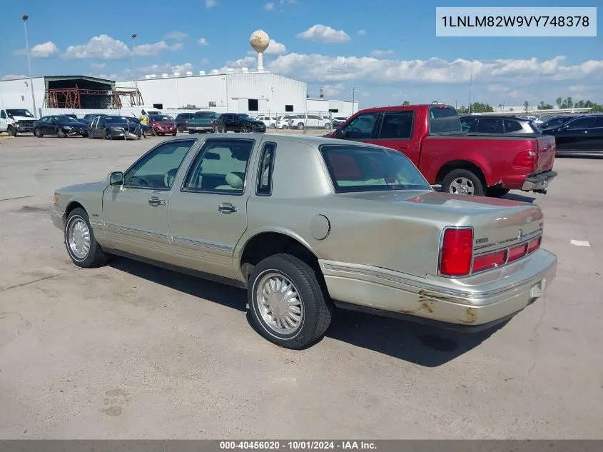 1997 Lincoln Town Car Signature VIN: 1LNLM82W9VY748378 Lot: 40456020