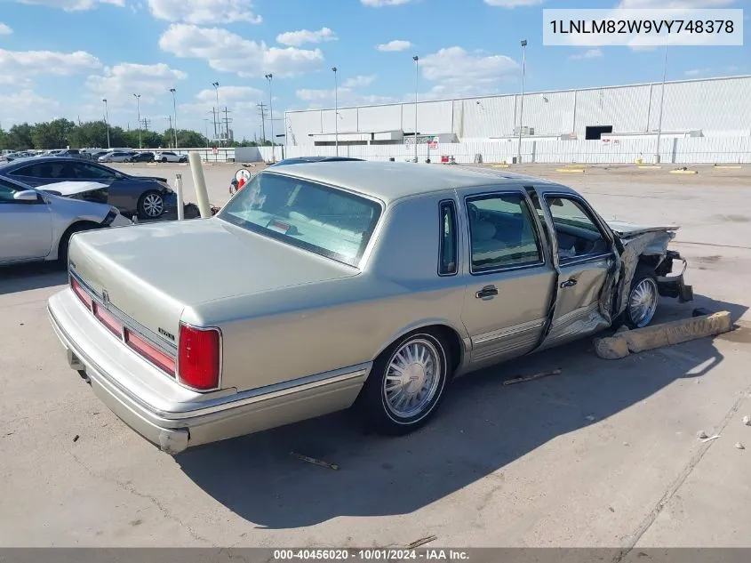 1997 Lincoln Town Car Signature VIN: 1LNLM82W9VY748378 Lot: 40456020