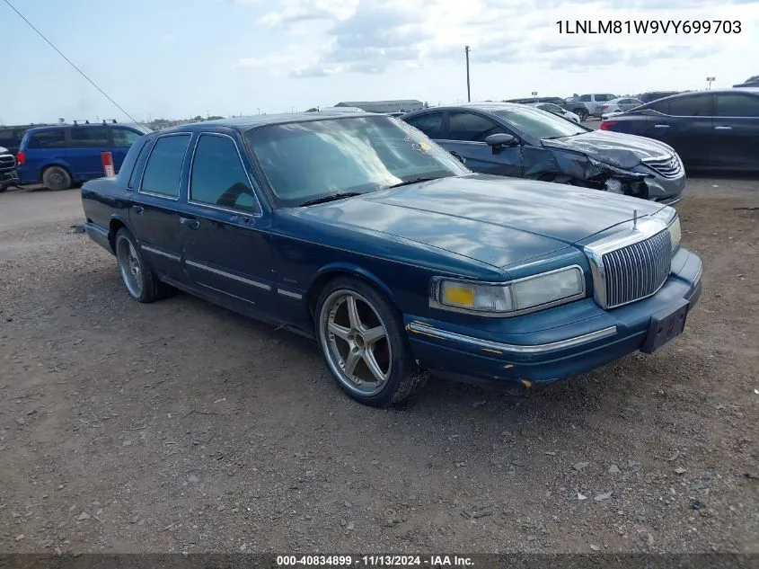 1997 Lincoln Town Car Executive VIN: 1LNLM81W9VY699703 Lot: 40834899