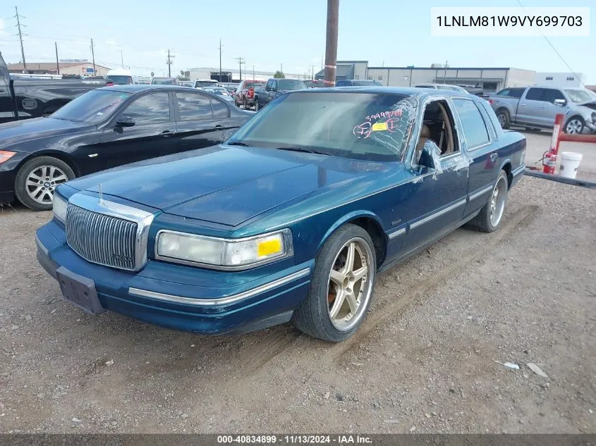 1997 Lincoln Town Car Executive VIN: 1LNLM81W9VY699703 Lot: 40834899