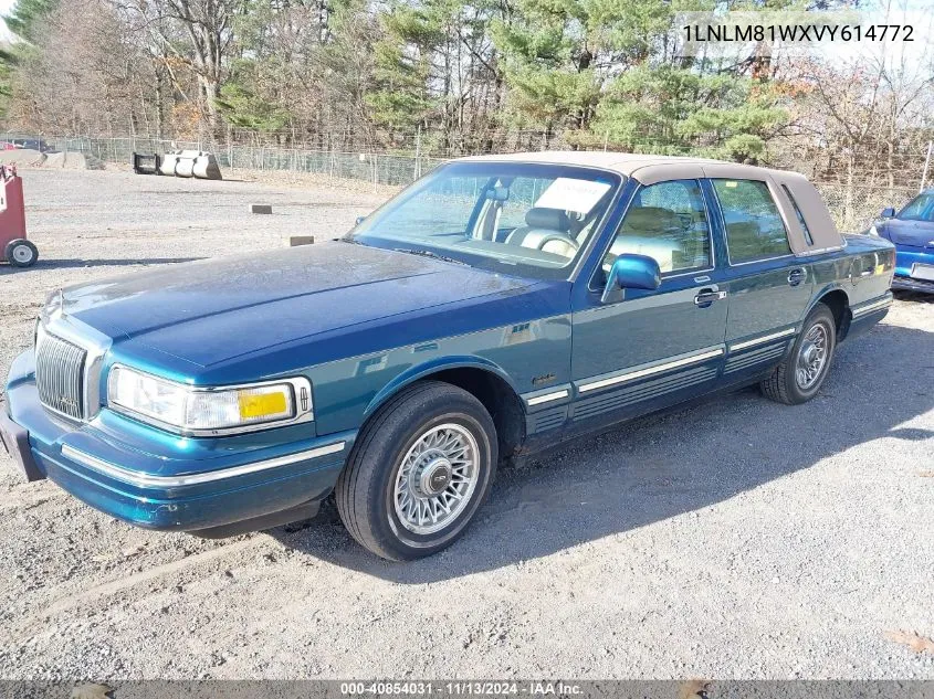 1997 Lincoln Town Car Executive VIN: 1LNLM81WXVY614772 Lot: 40854031