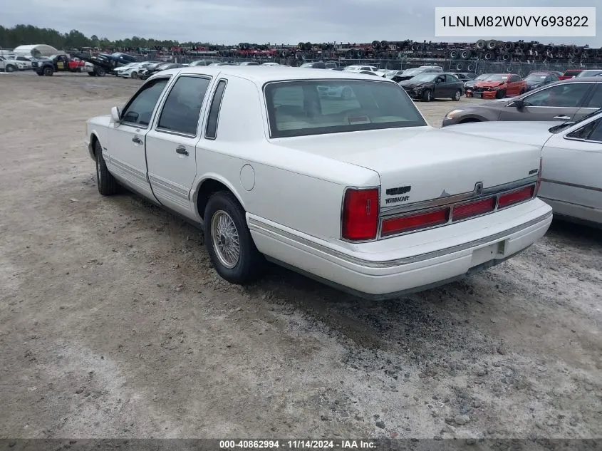 1997 Lincoln Town Car Signature VIN: 1LNLM82W0VY693822 Lot: 40862994