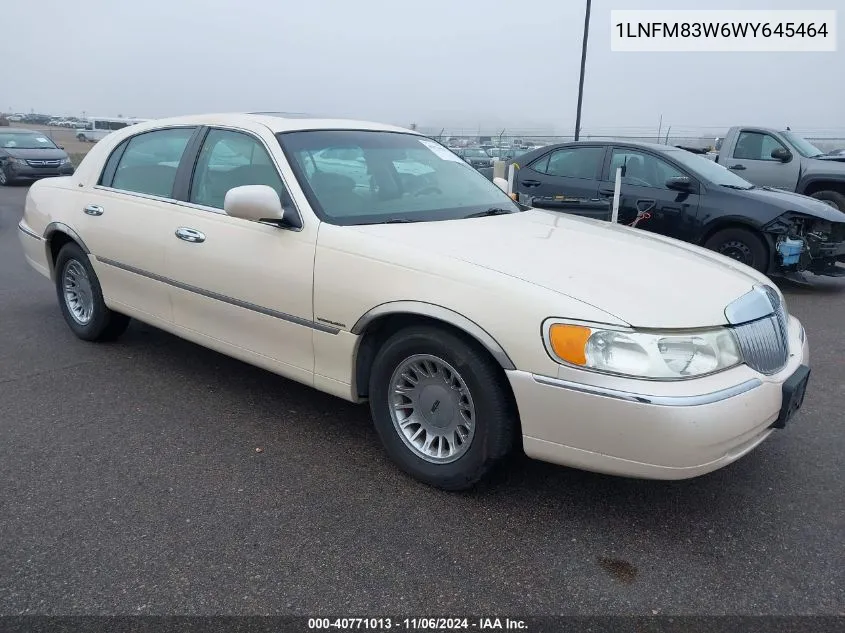 1998 Lincoln Town Car Cartier VIN: 1LNFM83W6WY645464 Lot: 40771013