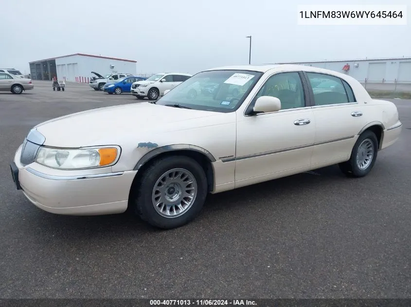 1998 Lincoln Town Car Cartier VIN: 1LNFM83W6WY645464 Lot: 40771013