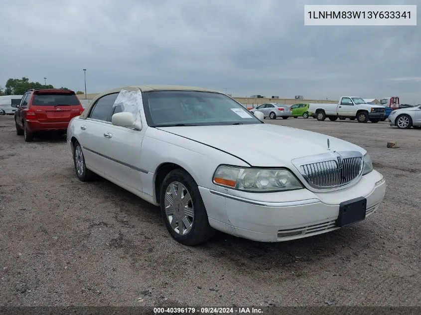 1LNHM83W13Y633341 2003 Lincoln Town Car Cartier