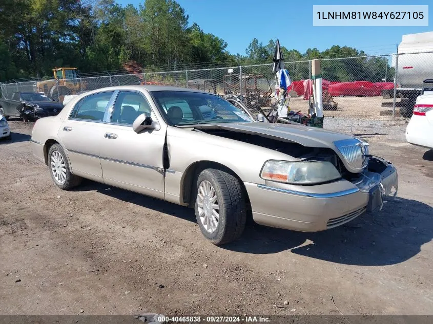 1LNHM81W84Y627105 2004 Lincoln Town Car Signature