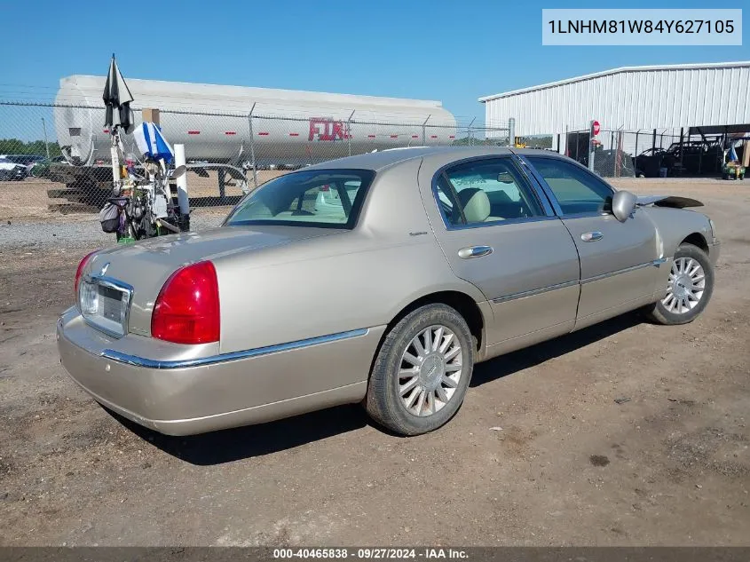 2004 Lincoln Town Car Signature VIN: 1LNHM81W84Y627105 Lot: 40465838