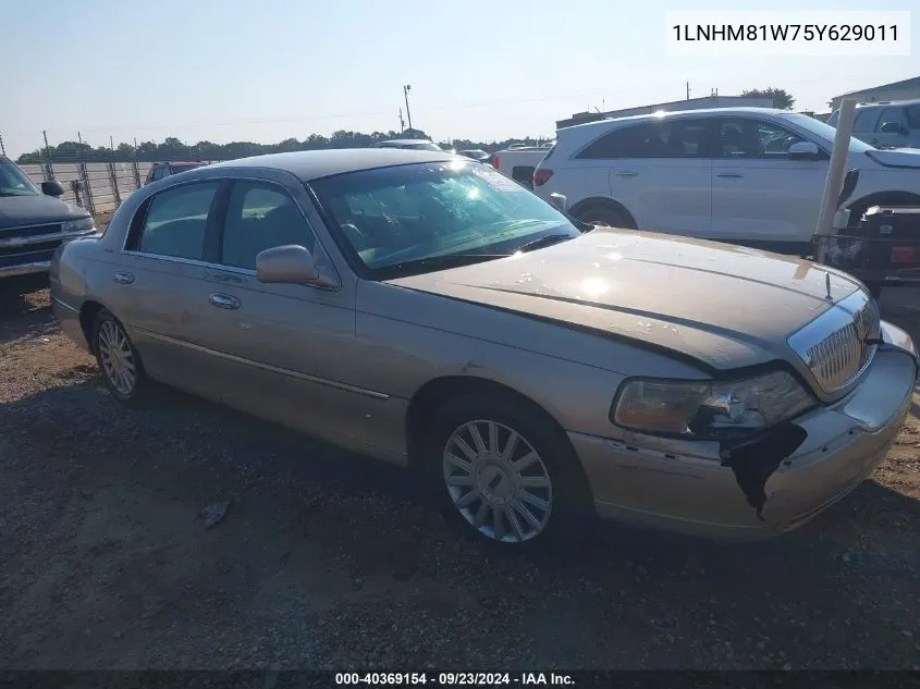 1LNHM81W75Y629011 2005 Lincoln Town Car Signature