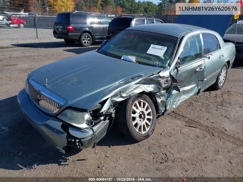 2006 Lincoln Town Car Signature VIN: 1LNHM81V26Y620676 Lot: 40664187