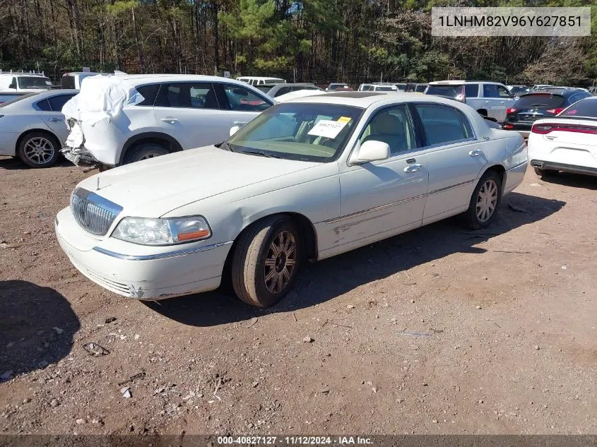 2006 Lincoln Town Car Signature Limited VIN: 1LNHM82V96Y627851 Lot: 40827127