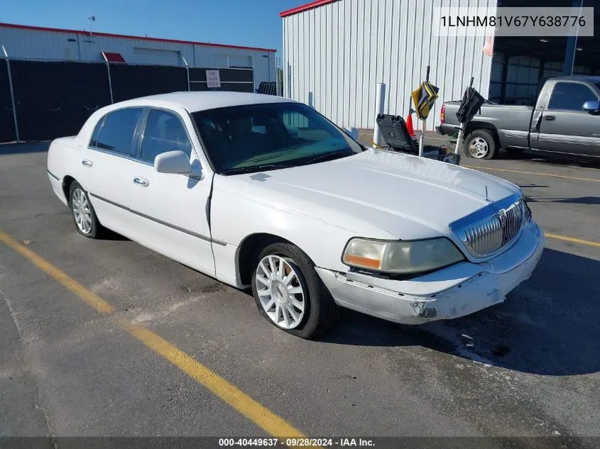 2007 Lincoln Town Car Signature VIN: 1LNHM81V67Y638776 Lot: 40449637