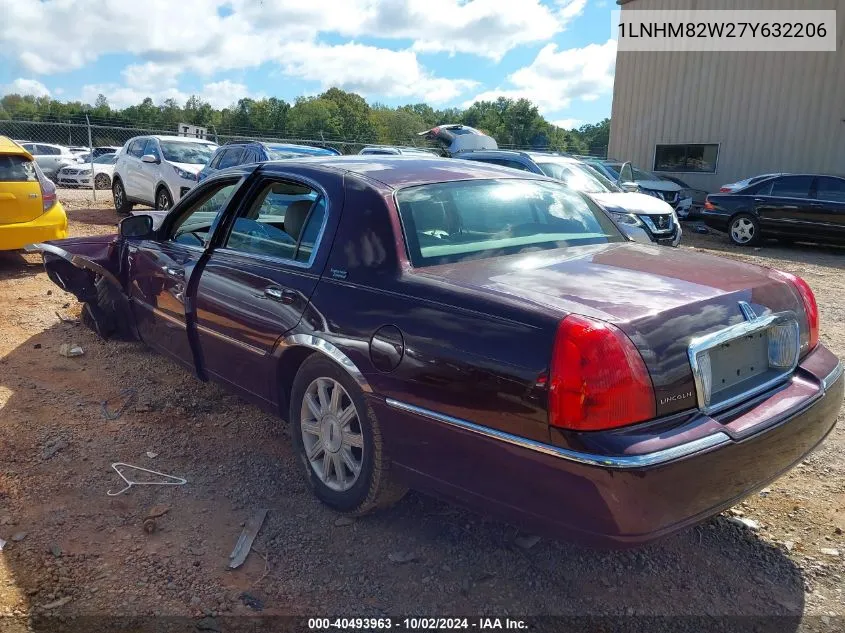 1LNHM82W27Y632206 2007 Lincoln Town Car Signature Limited