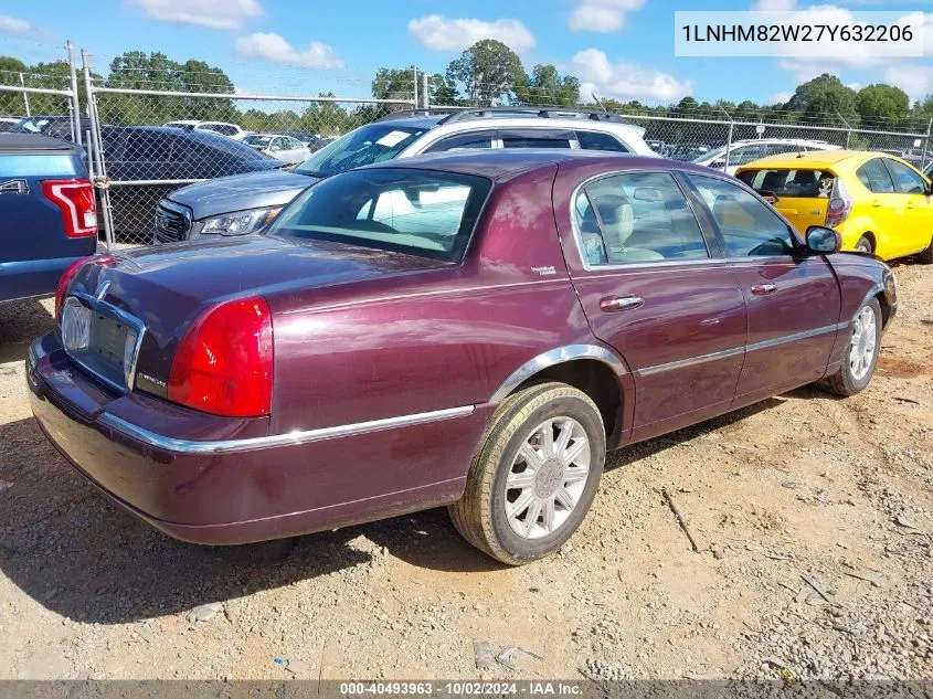 1LNHM82W27Y632206 2007 Lincoln Town Car Signature Limited