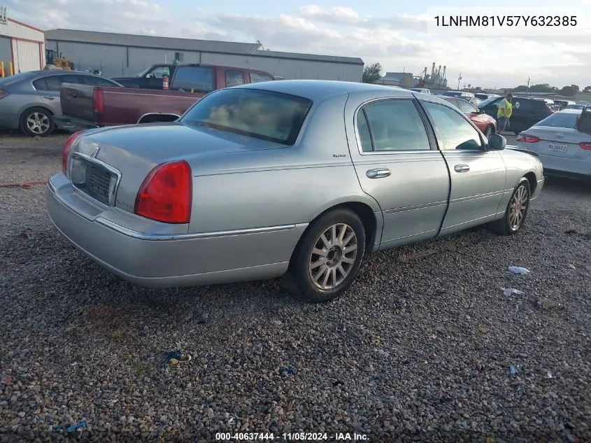 2007 Lincoln Town Car Signature VIN: 1LNHM81V57Y632385 Lot: 40637444