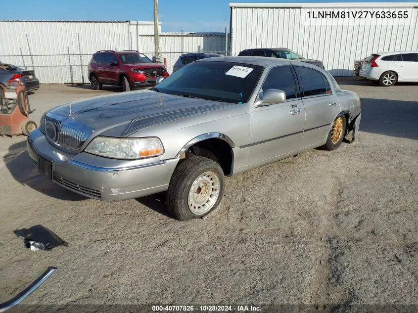 2007 Lincoln Town Car Signature VIN: 1LNHM81V27Y633655 Lot: 40707826