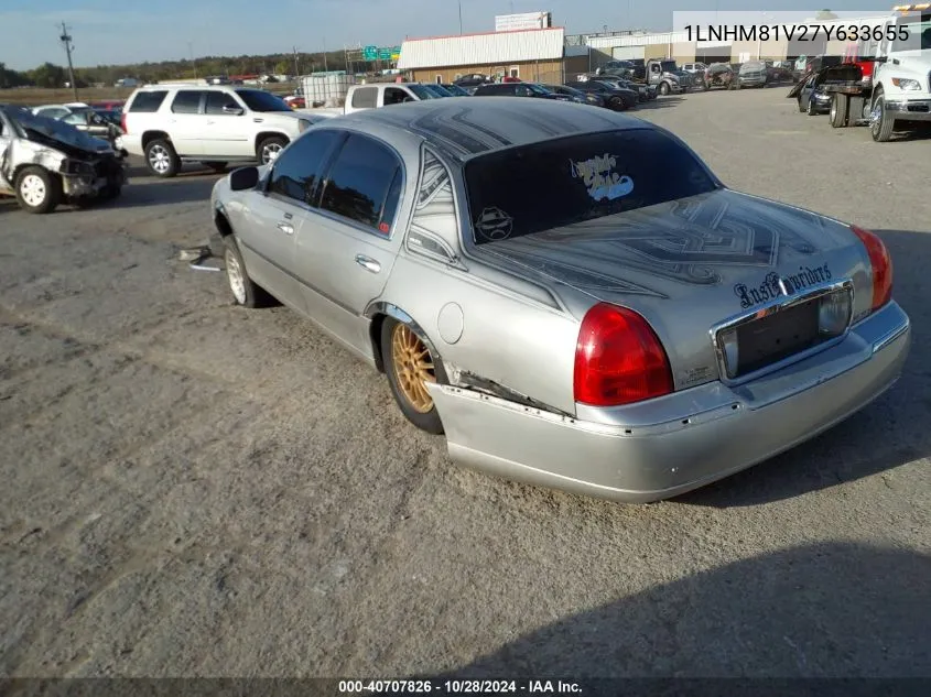 2007 Lincoln Town Car Signature VIN: 1LNHM81V27Y633655 Lot: 40707826