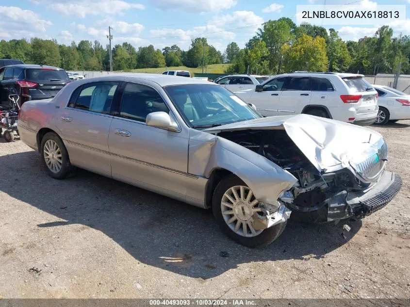 2010 Lincoln Town Car Signature Limited VIN: 2LNBL8CV0AX618813 Lot: 40493093