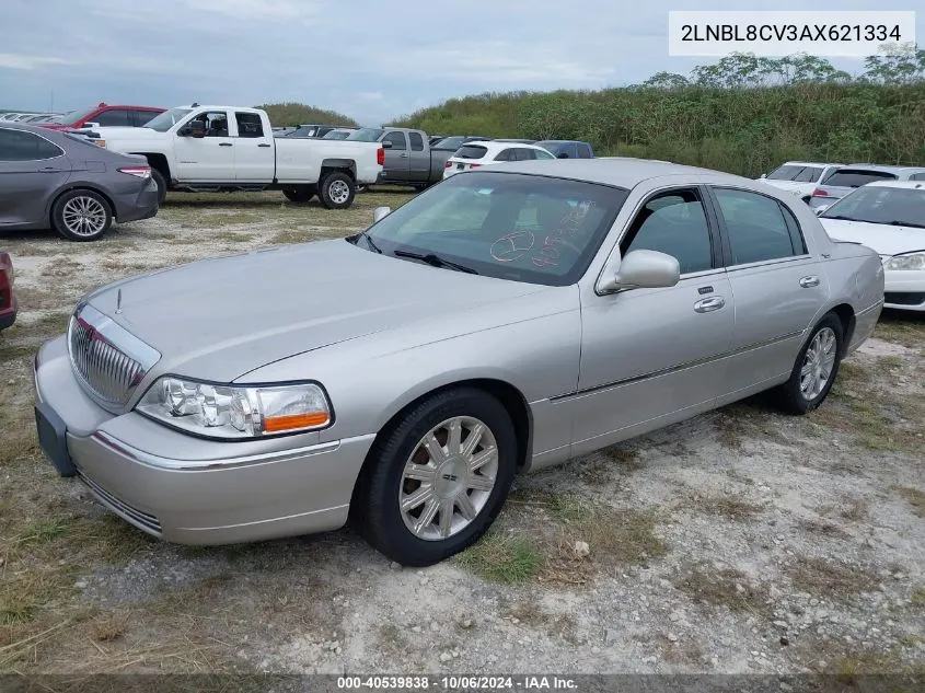 2010 Lincoln Town Car Signature Limited VIN: 2LNBL8CV3AX621334 Lot: 40539838