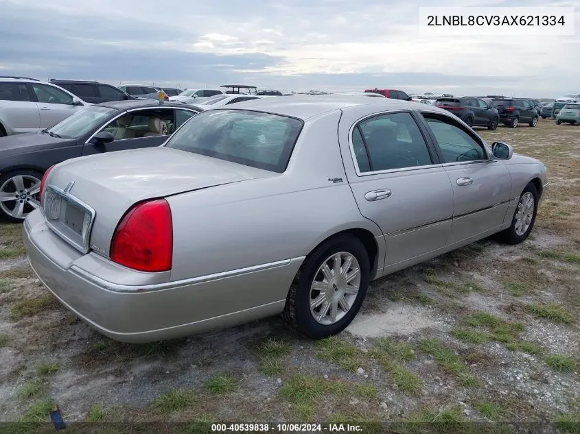 2LNBL8CV3AX621334 2010 Lincoln Town Car Signature Limited