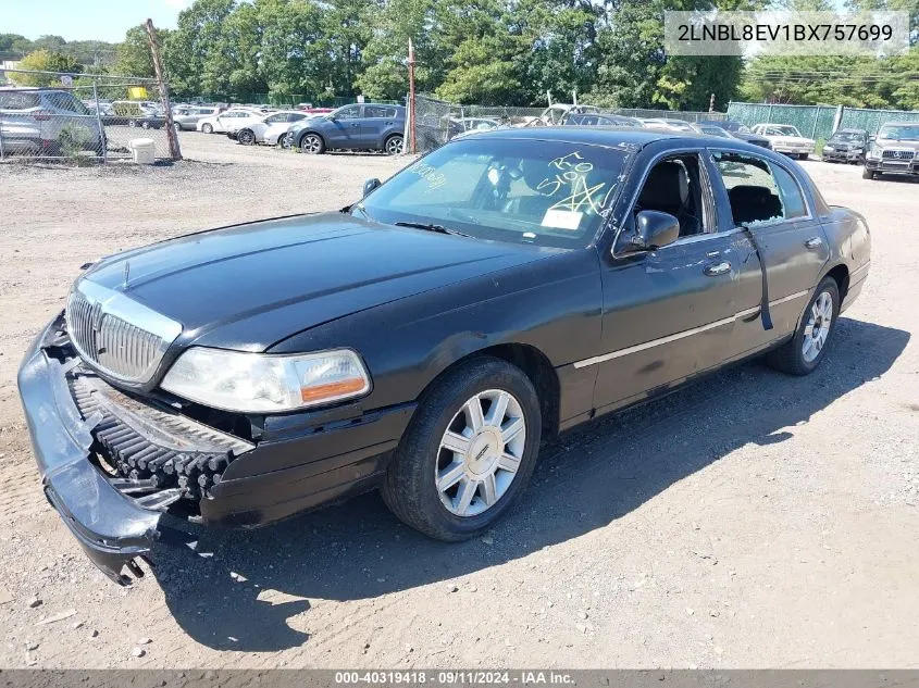 2LNBL8EV1BX757699 2011 Lincoln Town Car Executive L