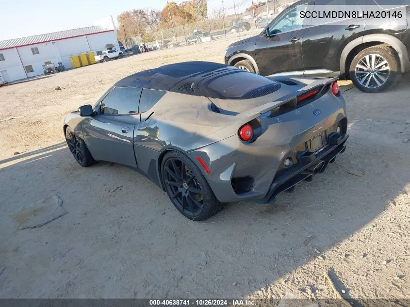 SCCLMDDN8LHA20146 2020 Lotus Evora Gt Coupe