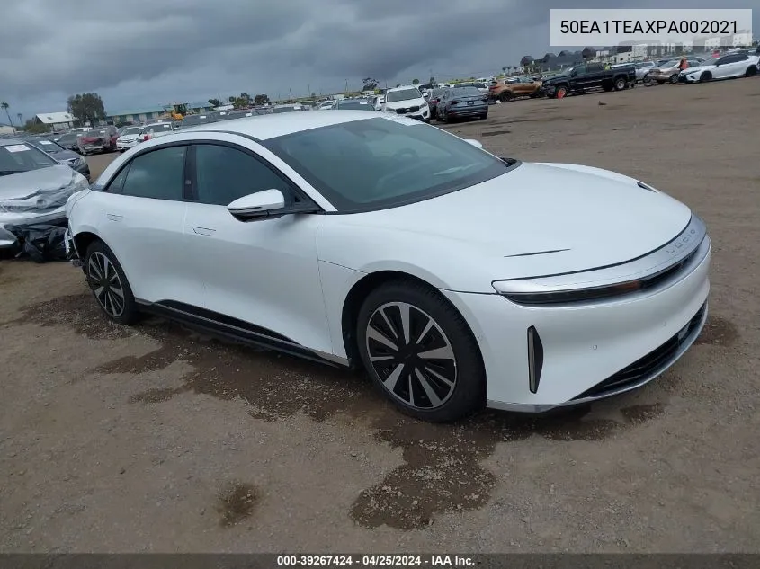 2023 Lucid Air Touring VIN: 50EA1TEAXPA002021 Lot: 39267424