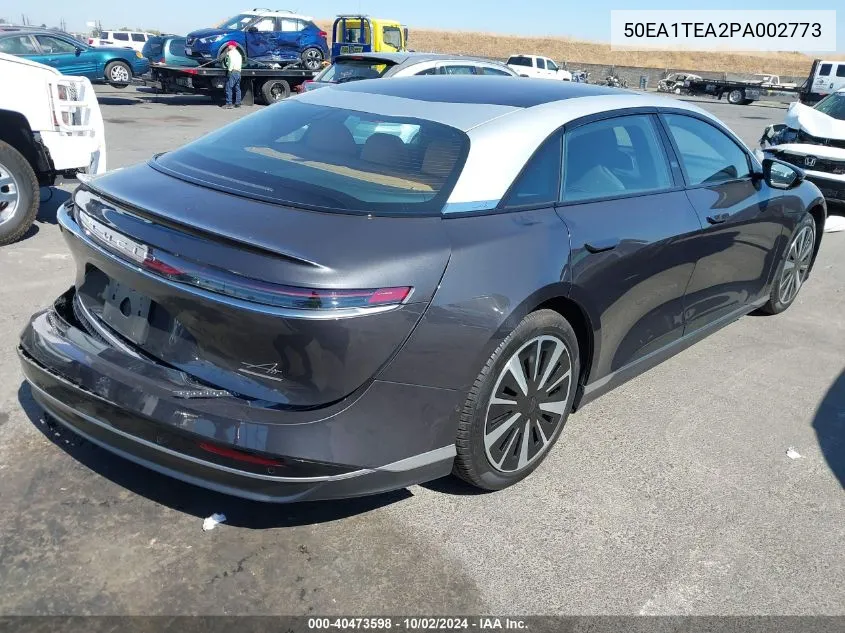 2023 Lucid Air Touring VIN: 50EA1TEA2PA002773 Lot: 40473598