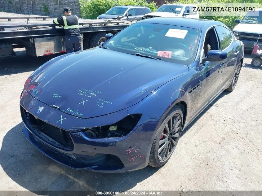 ZAM57RTA4E1094696 2014 Maserati Ghibli S Q4