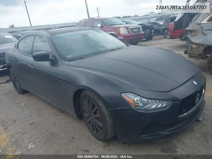 2014 Maserati Ghibli S Q4 VIN: ZAM57RTA3E1087707 Lot: 39594704