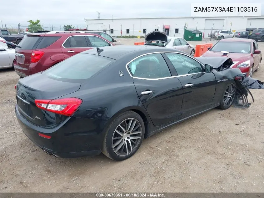 ZAM57XSA4E1103516 2014 Maserati Ghibli