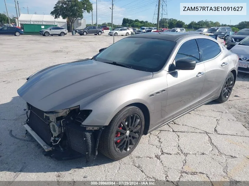 ZAM57RTA3E1091627 2014 Maserati Ghibli S Q4