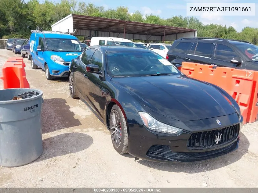 2014 Maserati Ghibli S Q4 VIN: ZAM57RTA3E1091661 Lot: 40289138