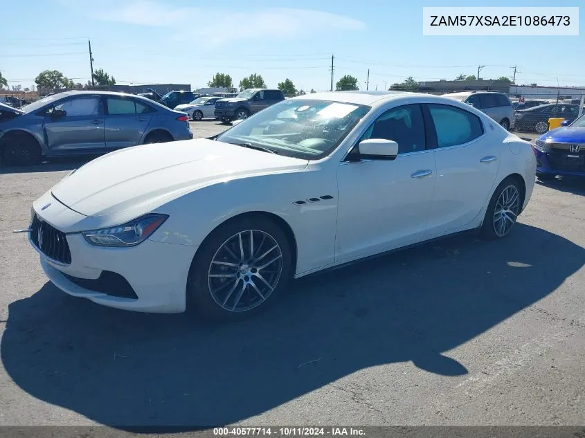 2014 Maserati Ghibli VIN: ZAM57XSA2E1086473 Lot: 40577714