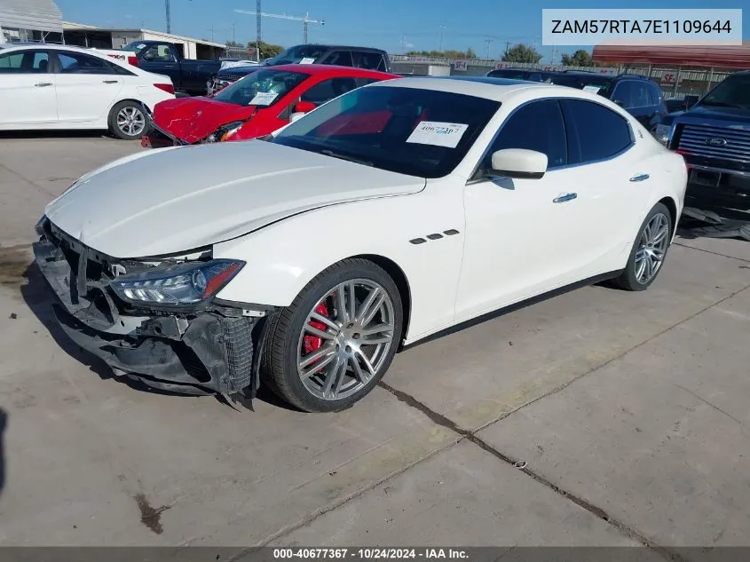 2014 Maserati Ghibli S Q4 VIN: ZAM57RTA7E1109644 Lot: 40677367