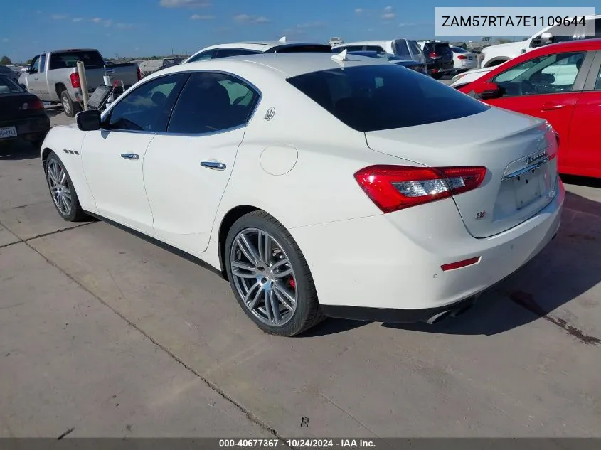 2014 Maserati Ghibli S Q4 VIN: ZAM57RTA7E1109644 Lot: 40677367