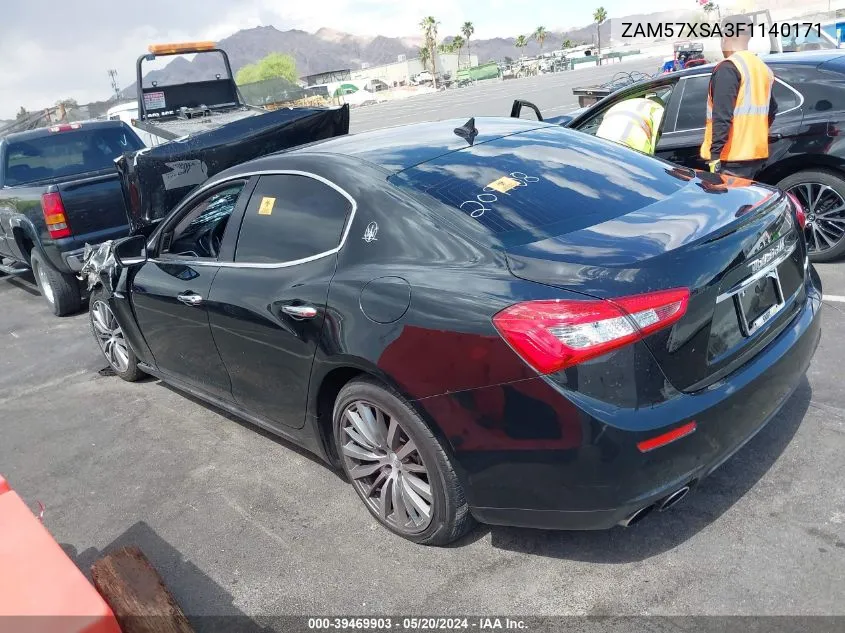 ZAM57XSA3F1140171 2015 Maserati Ghibli