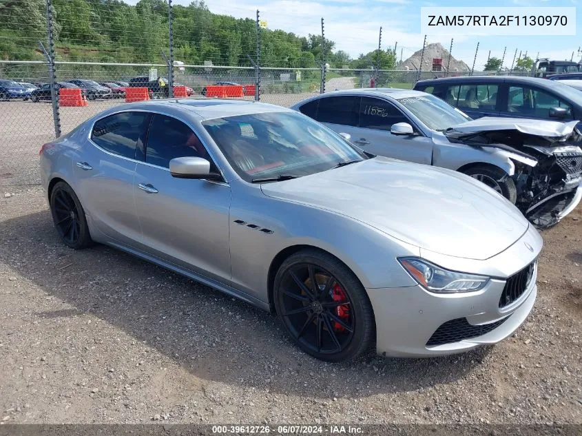 ZAM57RTA2F1130970 2015 Maserati Ghibli S Q4