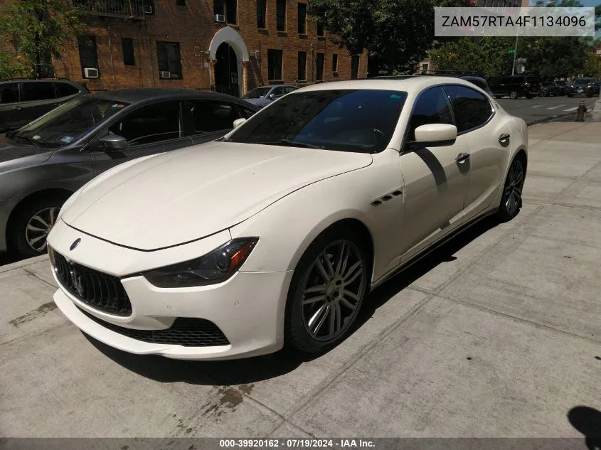 ZAM57RTA4F1134096 2015 Maserati Ghibli S Q4