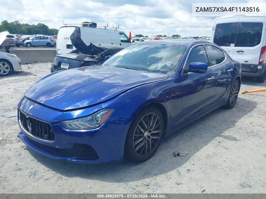 ZAM57XSA4F1143516 2015 Maserati Ghibli