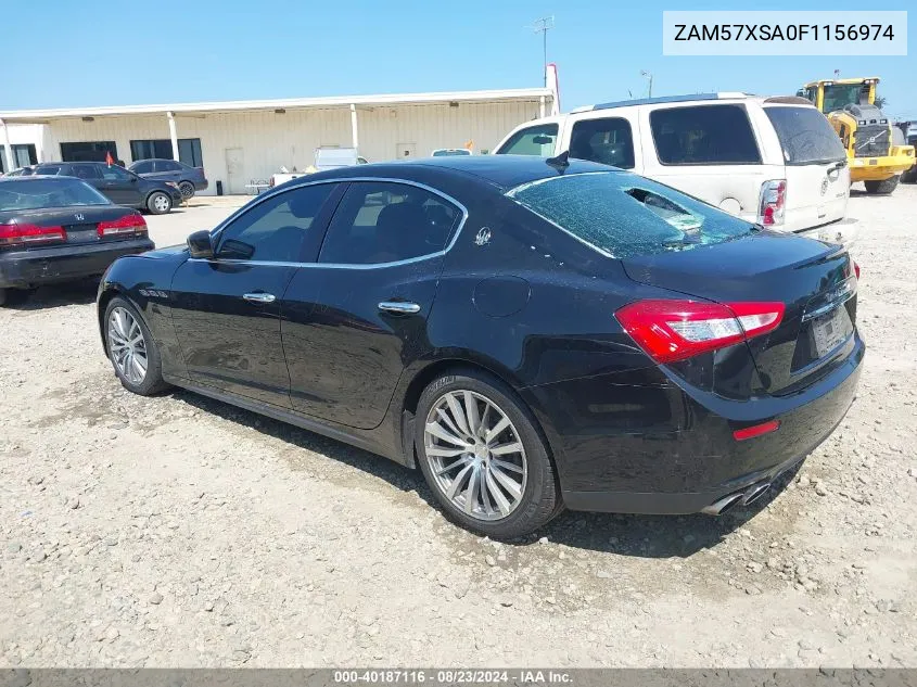 ZAM57XSA0F1156974 2015 Maserati Ghibli