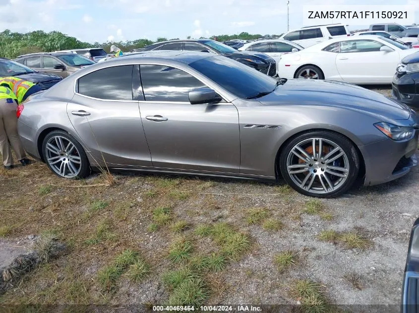 ZAM57RTA1F1150921 2015 Maserati Ghibli S Q4