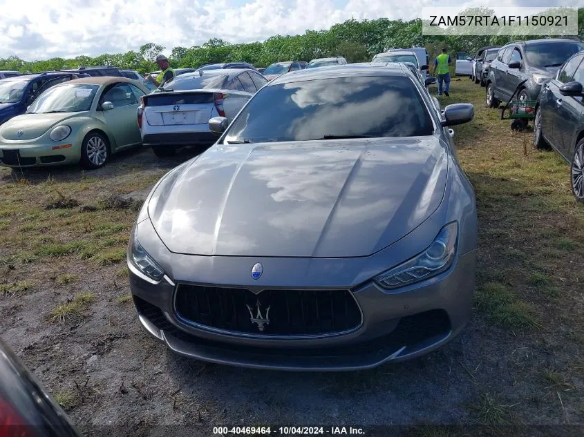 ZAM57RTA1F1150921 2015 Maserati Ghibli S Q4