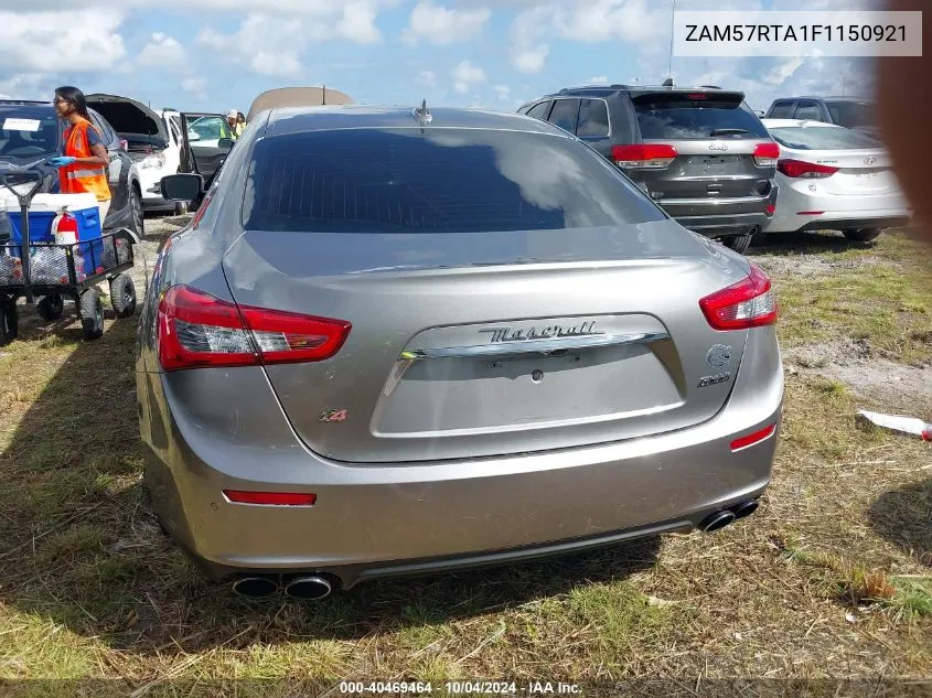 ZAM57RTA1F1150921 2015 Maserati Ghibli S Q4