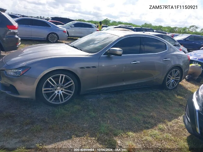 ZAM57RTA1F1150921 2015 Maserati Ghibli S Q4