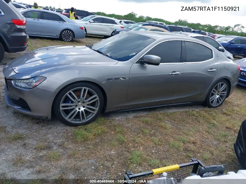 ZAM57RTA1F1150921 2015 Maserati Ghibli S Q4