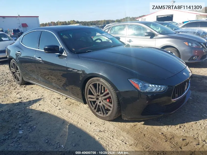 2015 Maserati Ghibli S Q4 VIN: ZAM57RTA8F1141309 Lot: 40680708