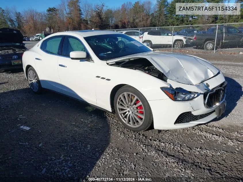 ZAM57RTA6F1154334 2015 Maserati Ghibli S Q4