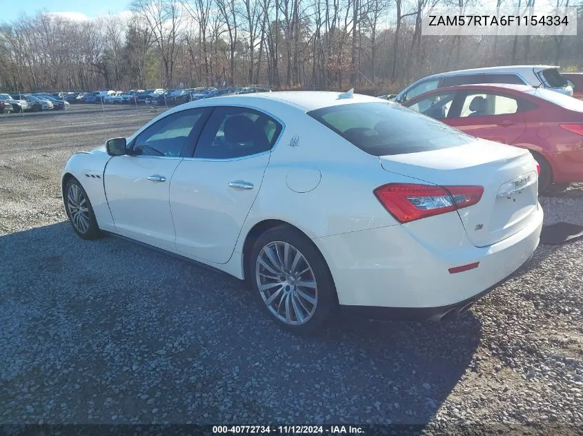 ZAM57RTA6F1154334 2015 Maserati Ghibli S Q4